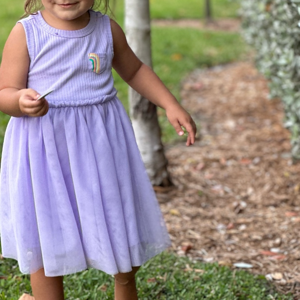 Adorable Lavender Dress for Kids